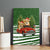 Pembroke Welsh Corgi Dog Xmas Christmas Canvas Wall Art Xmas Holiday Patterns - Wonder Print Shop