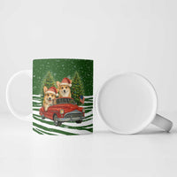 Pembroke Welsh Corgi Dog Xmas Christmas Ceramic Mug Xmas Holiday Patterns - Wonder Print Shop