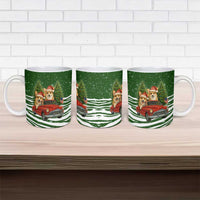 Pembroke Welsh Corgi Dog Xmas Christmas Ceramic Mug Xmas Holiday Patterns - Wonder Print Shop