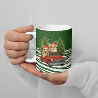 Pembroke Welsh Corgi Dog Xmas Christmas Ceramic Mug Xmas Holiday Patterns - Wonder Print Shop