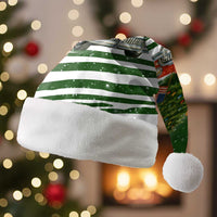 Pembroke Welsh Corgi Dog Xmas Christmas Santa Hat Xmas Holiday Patterns - Wonder Print Shop