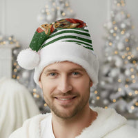 Pembroke Welsh Corgi Dog Xmas Christmas Santa Hat Xmas Holiday Patterns - Wonder Print Shop