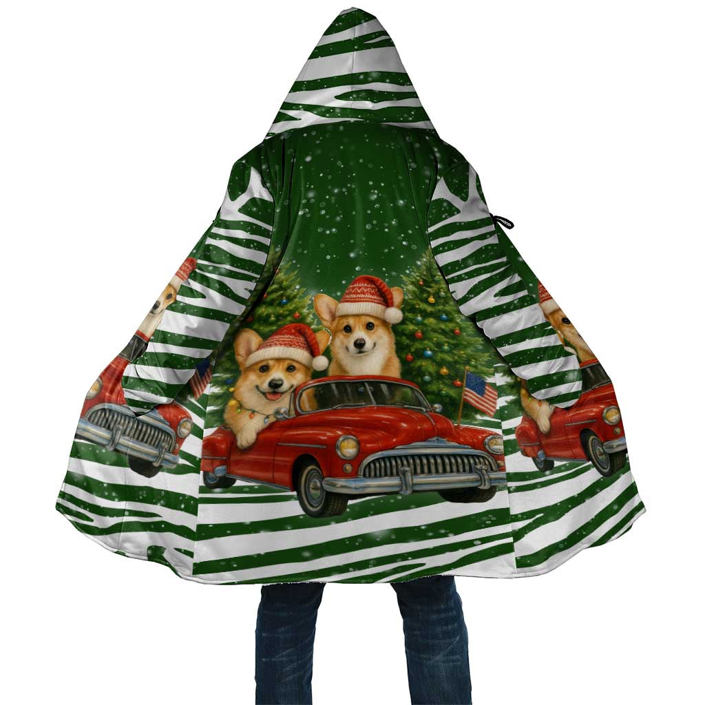 Pembroke Welsh Corgi Dog Xmas Christmas Cloak Xmas Holiday Patterns - Wonder Print Shop