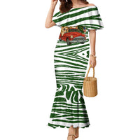 Pembroke Welsh Corgi Dog Xmas Christmas Family Matching Mermaid Dress and Hawaiian Shirt Xmas Holiday Patterns - Wonder Print Shop