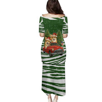 Pembroke Welsh Corgi Dog Xmas Christmas Family Matching Puletasi and Hawaiian Shirt Xmas Holiday Patterns - Wonder Print Shop