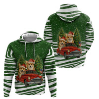 Pembroke Welsh Corgi Dog Xmas Christmas Hoodie Xmas Holiday Patterns - Wonder Print Shop