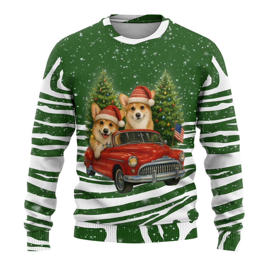 Pembroke Welsh Corgi Dog Xmas Christmas Ugly Christmas Sweater Xmas Holiday Patterns - Wonder Print Shop