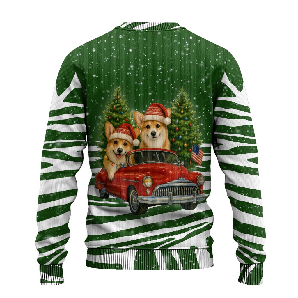 Pembroke Welsh Corgi Dog Xmas Christmas Ugly Christmas Sweater Xmas Holiday Patterns - Wonder Print Shop