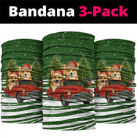 Pembroke Welsh Corgi Dog Xmas Christmas Neck Gaiter Xmas Holiday Patterns - Wonder Print Shop