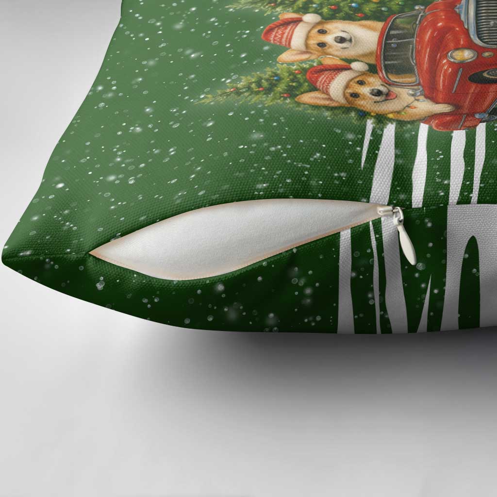 Pembroke Welsh Corgi Dog Xmas Christmas Pillow Cover Xmas Holiday Patterns - Wonder Print Shop