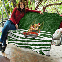 Pembroke Welsh Corgi Dog Xmas Christmas Quilt Xmas Holiday Patterns - Wonder Print Shop