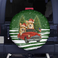 Pembroke Welsh Corgi Dog Xmas Christmas Spare Tire Cover Xmas Holiday Patterns - Wonder Print Shop