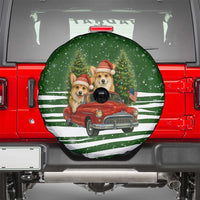 Pembroke Welsh Corgi Dog Xmas Christmas Spare Tire Cover Xmas Holiday Patterns - Wonder Print Shop