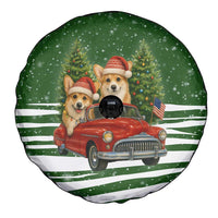 Pembroke Welsh Corgi Dog Xmas Christmas Spare Tire Cover Xmas Holiday Patterns - Wonder Print Shop