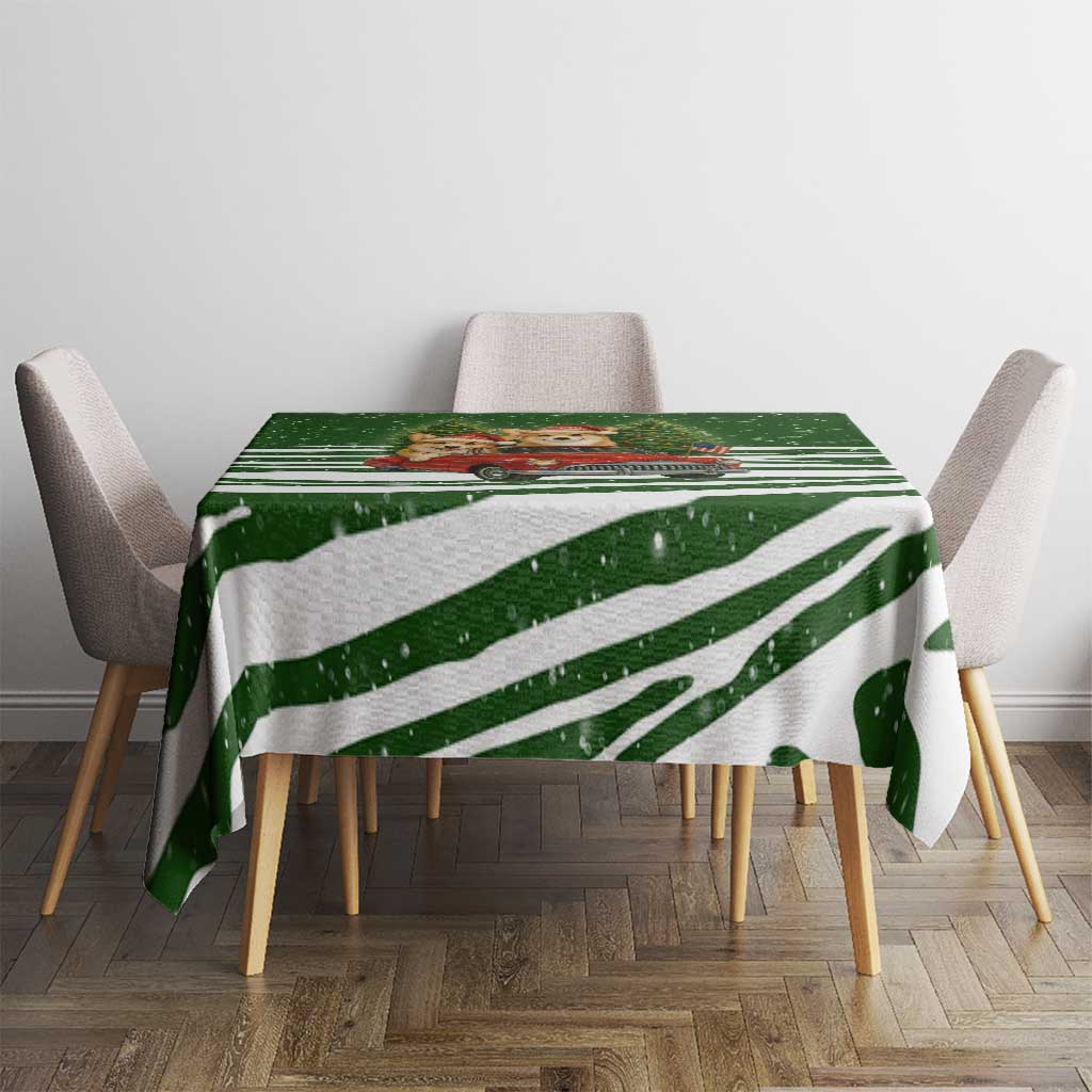 Pembroke Welsh Corgi Dog Xmas Christmas Tablecloth Xmas Holiday Patterns - Wonder Print Shop