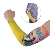 Penguin Im So Cool Christmas Arm Sleeves Xmas Holiday Patterns - Wonder Print Shop