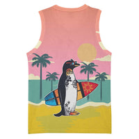 Penguin Im So Cool Christmas Basketball Jersey Xmas Holiday Patterns - Wonder Print Shop