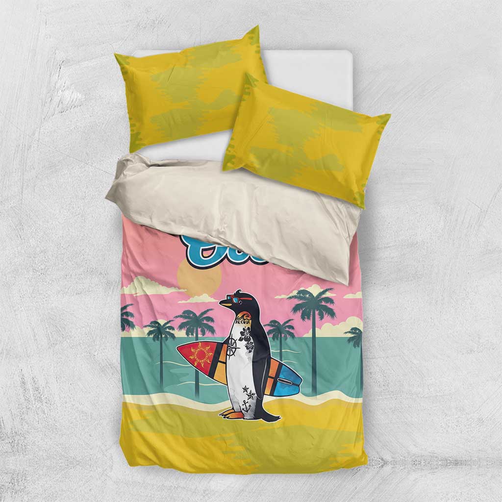 Penguin Im So Cool Christmas Bedding Set Xmas Holiday Patterns - Wonder Print Shop