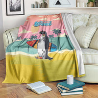 Penguin Im So Cool Christmas Blanket Xmas Holiday Patterns - Wonder Print Shop