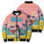 Penguin Im So Cool Christmas Bomber Puffer Jacket Xmas Holiday Patterns - Wonder Print Shop