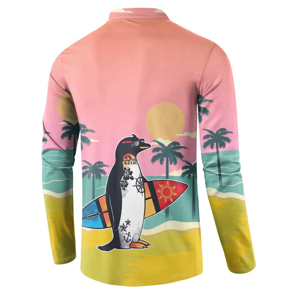 Penguin Im So Cool Christmas Button Sweatshirt Xmas Holiday Patterns - Wonder Print Shop