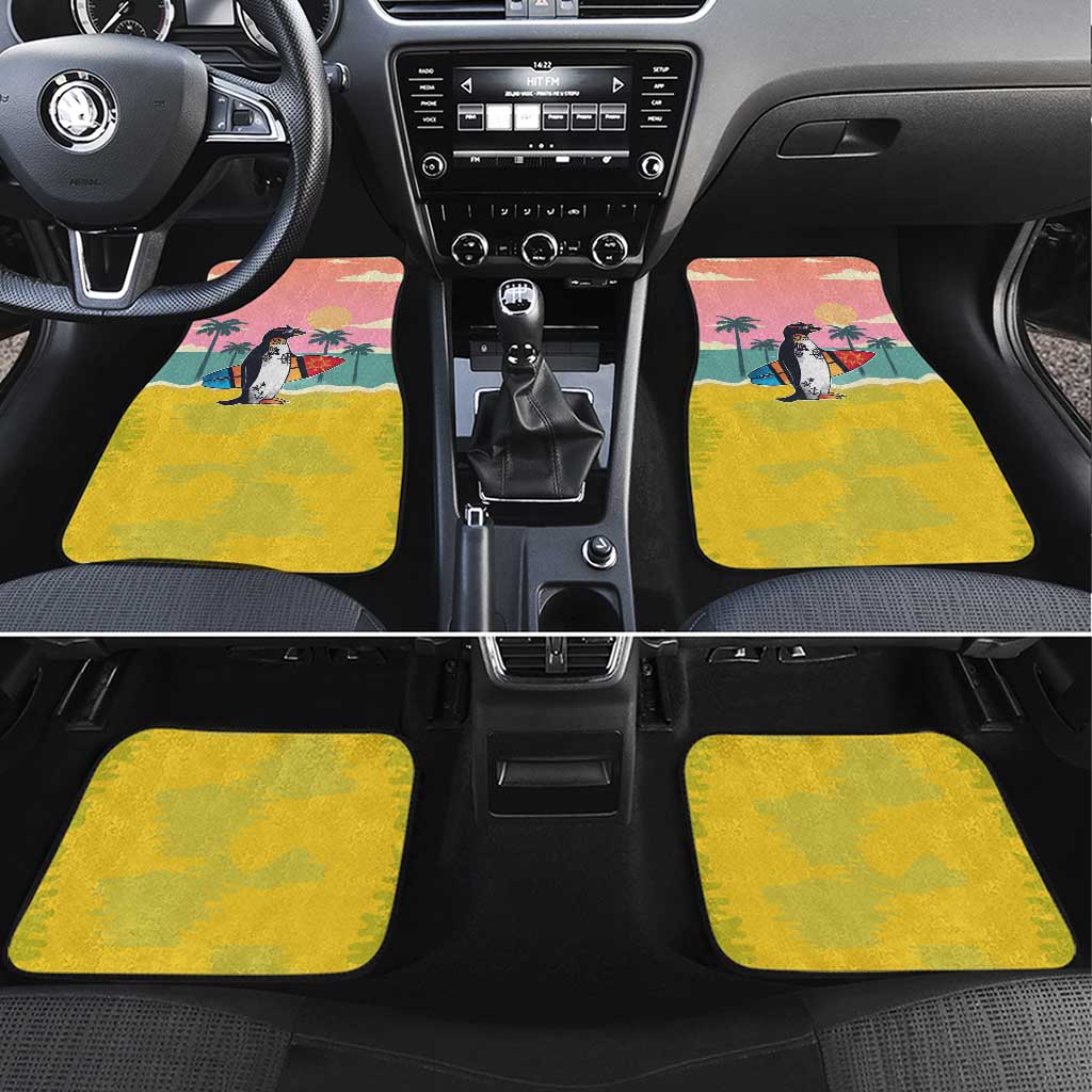 Penguin Im So Cool Christmas Car Mats Xmas Holiday Patterns - Wonder Print Shop
