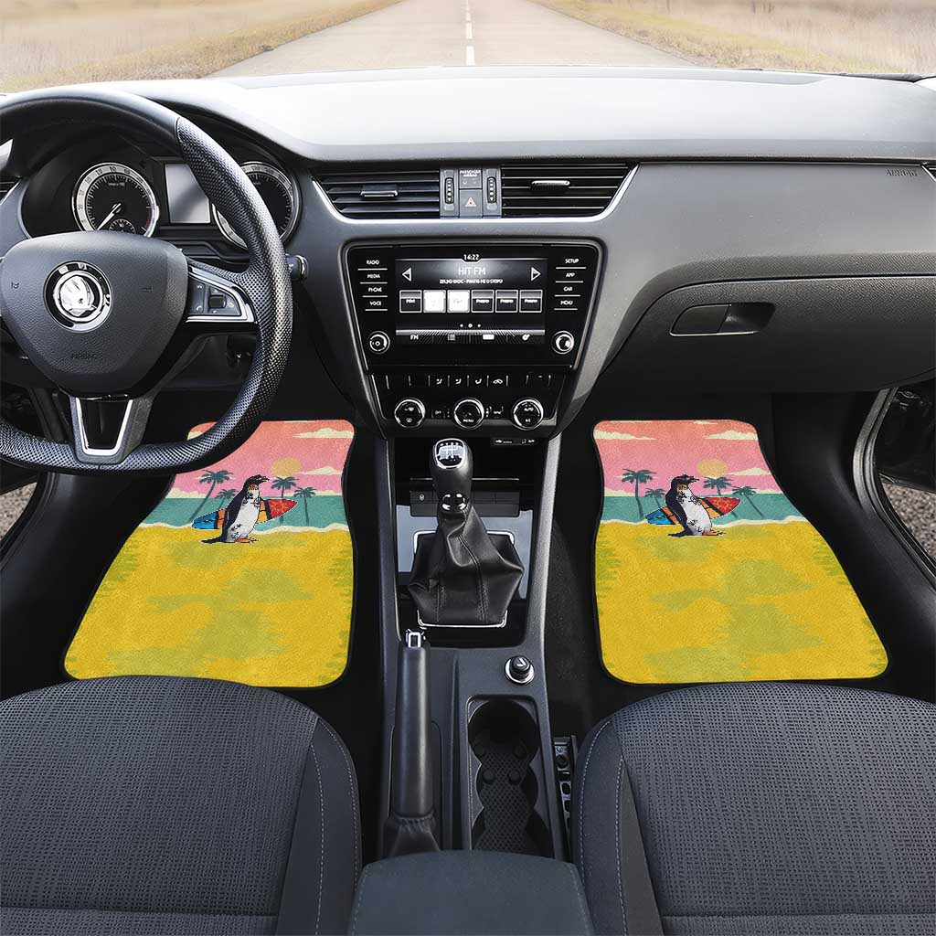 Penguin Im So Cool Christmas Car Mats Xmas Holiday Patterns - Wonder Print Shop
