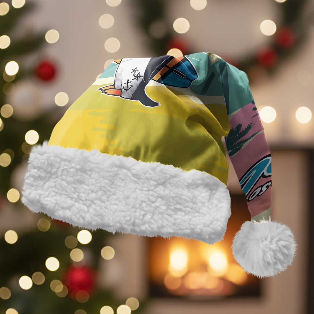 Penguin Im So Cool Christmas Santa Hat Xmas Holiday Patterns - Wonder Print Shop