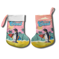 Penguin Im So Cool Christmas Stocking Xmas Holiday Patterns - Wonder Print Shop