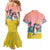 Penguin Im So Cool Christmas Couples Matching Mermaid Dress and Hawaiian Shirt Xmas Holiday Patterns - Wonder Print Shop
