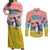 Penguin Im So Cool Christmas Couples Matching Off Shoulder Maxi Dress and Long Sleeve Button Shirt Xmas Holiday Patterns - Wonder Print Shop