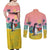 Penguin Im So Cool Christmas Couples Matching Off Shoulder Maxi Dress and Long Sleeve Button Shirt Xmas Holiday Patterns - Wonder Print Shop