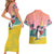 Penguin Im So Cool Christmas Couples Matching Short Sleeve Bodycon Dress and Hawaiian Shirt Xmas Holiday Patterns - Wonder Print Shop