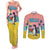 Penguin Im So Cool Christmas Couples Matching Tank Maxi Dress and Long Sleeve Button Shirt Xmas Holiday Patterns - Wonder Print Shop