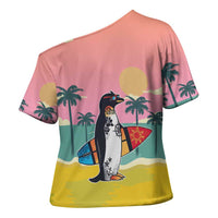 Penguin Im So Cool Christmas Cross Shoulder Shirt Xmas Holiday Patterns - Wonder Print Shop