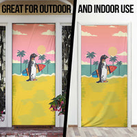 Penguin Im So Cool Christmas Door Cover Xmas Holiday Patterns - Wonder Print Shop