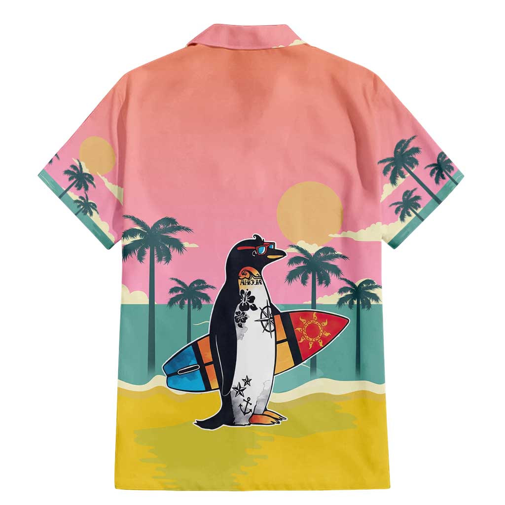Penguin Im So Cool Christmas Family Matching Mermaid Dress and Hawaiian Shirt Xmas Holiday Patterns - Wonder Print Shop