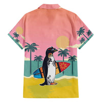 Penguin Im So Cool Christmas Family Matching Off The Shoulder Long Sleeve Dress and Hawaiian Shirt Xmas Holiday Patterns - Wonder Print Shop