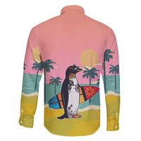 Penguin Im So Cool Christmas Family Matching Off Shoulder Maxi Dress and Hawaiian Shirt Xmas Holiday Patterns - Wonder Print Shop