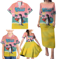 Penguin Im So Cool Christmas Family Matching Puletasi and Hawaiian Shirt Xmas Holiday Patterns - Wonder Print Shop