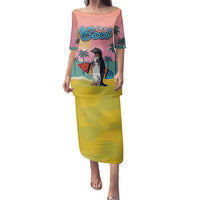 Penguin Im So Cool Christmas Family Matching Puletasi and Hawaiian Shirt Xmas Holiday Patterns - Wonder Print Shop