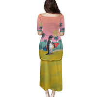 Penguin Im So Cool Christmas Family Matching Puletasi and Hawaiian Shirt Xmas Holiday Patterns - Wonder Print Shop