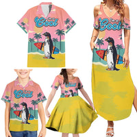 Penguin Im So Cool Christmas Family Matching Summer Maxi Dress and Hawaiian Shirt Xmas Holiday Patterns - Wonder Print Shop