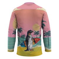 Penguin Im So Cool Christmas Hockey Jersey Xmas Holiday Patterns - Wonder Print Shop