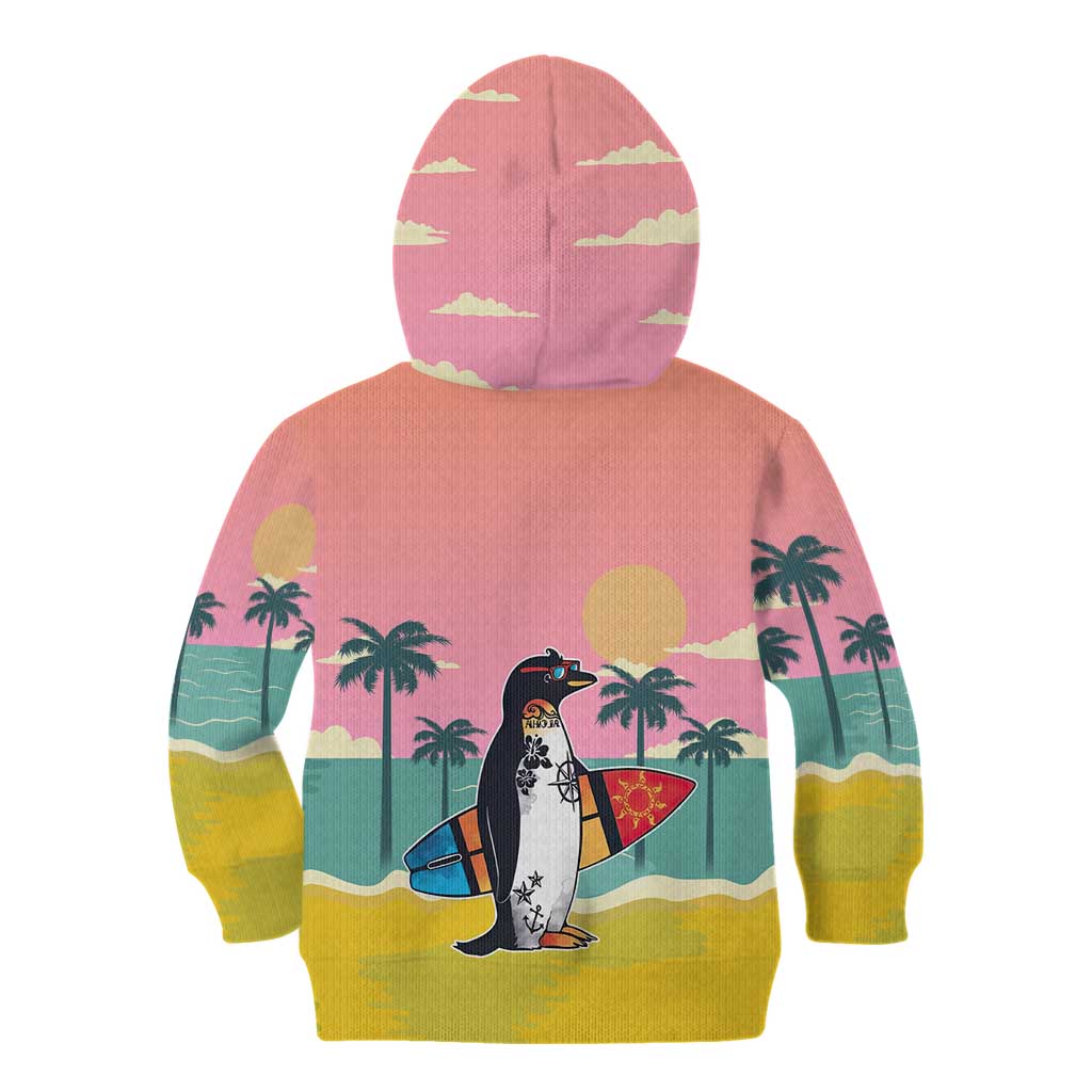 Penguin Im So Cool Christmas Kid Hoodie Xmas Holiday Patterns - Wonder Print Shop