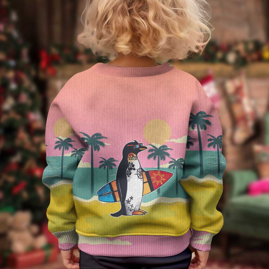 Penguin Im So Cool Christmas Kid Ugly Christmas Sweater Xmas Holiday Patterns - Wonder Print Shop