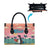 Penguin Im So Cool Christmas Leather Bag Xmas Holiday Patterns - Wonder Print Shop