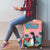 Penguin Im So Cool Christmas Luggage Cover Xmas Holiday Patterns - Wonder Print Shop