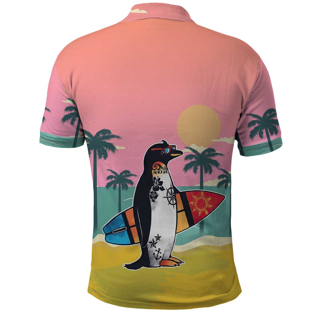 Penguin Im So Cool Christmas Polo Shirt Xmas Holiday Patterns - Wonder Print Shop