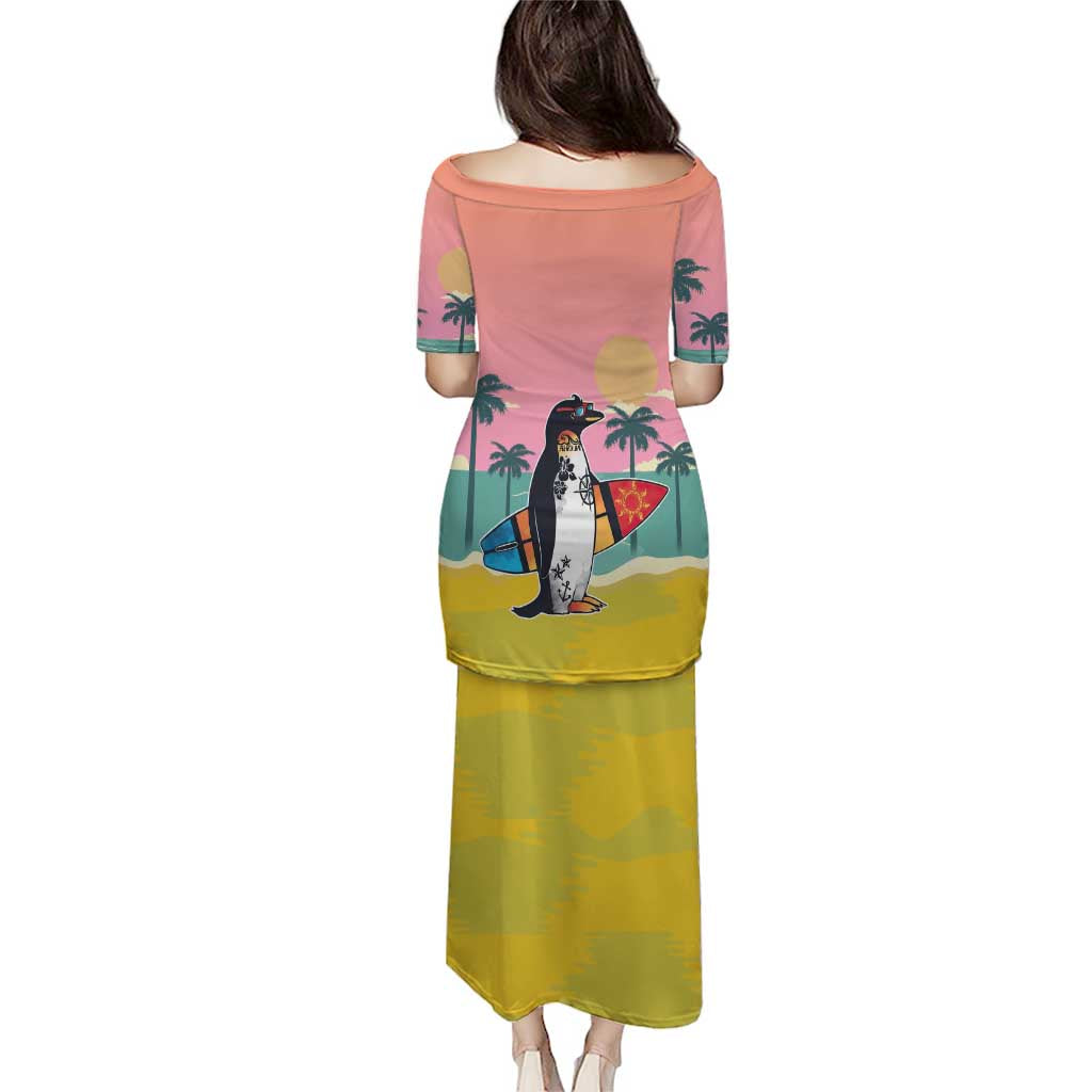 Penguin Im So Cool Christmas Puletasi Xmas Holiday Patterns - Wonder Print Shop